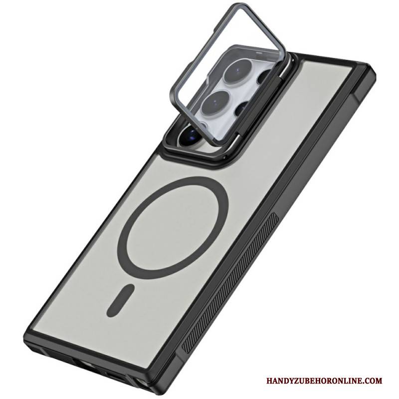 Hülle Samsung Galaxy S25 Ultra 5g Handyhülle Magsafe-kompatibel Mattes Anti-fingerprint-design Mit Ständer