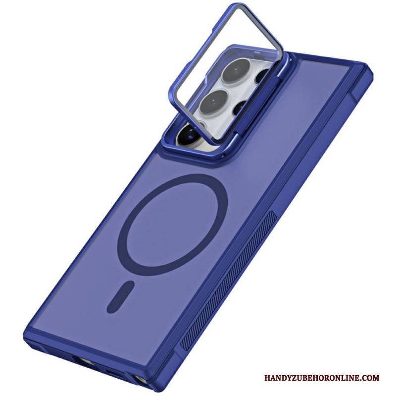 Hülle Samsung Galaxy S25 Ultra 5g Handyhülle Magsafe-kompatibel Mattes Anti-fingerprint-design Mit Ständer