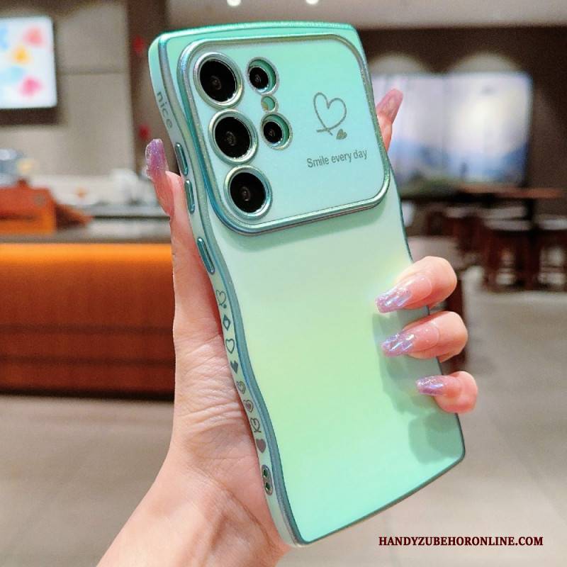 Hülle Samsung Galaxy S25 Ultra 5g Handyhülle Seidiger Farbverlauf