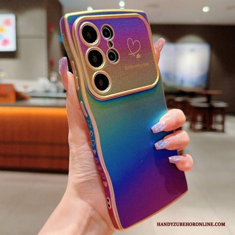 Hülle Samsung Galaxy S25 Ultra 5g Handyhülle Seidiger Farbverlauf