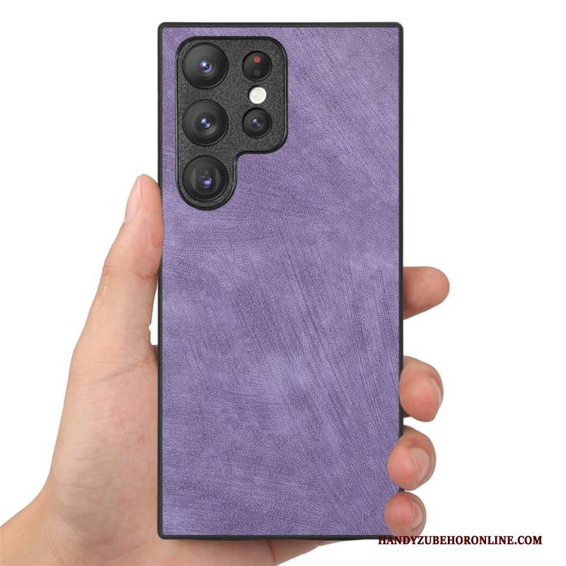 Hülle Samsung Galaxy S25 Ultra 5g Handyhülle Wildleder-stil