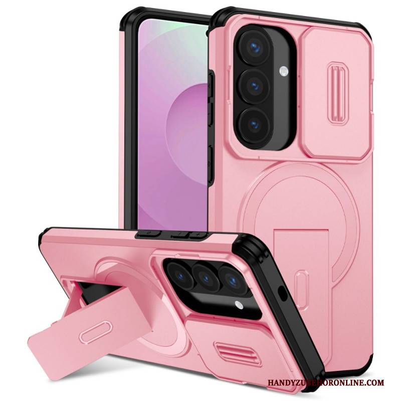 Hülle Samsung Galaxy S26 Ausziehbarer Magnetständer Und Kameraabdeckung