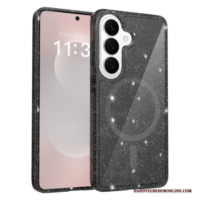 Hülle Samsung Galaxy S26 Glitzernde Magnetische Geldbörse