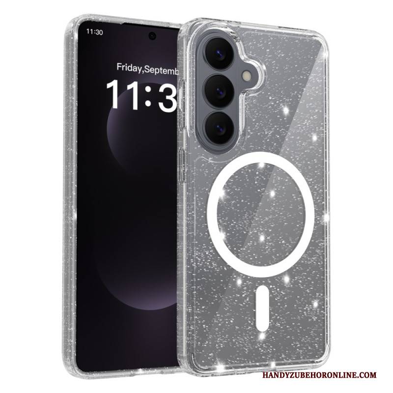 Hülle Samsung Galaxy S26 Glitzernde Magnetische Geldbörse