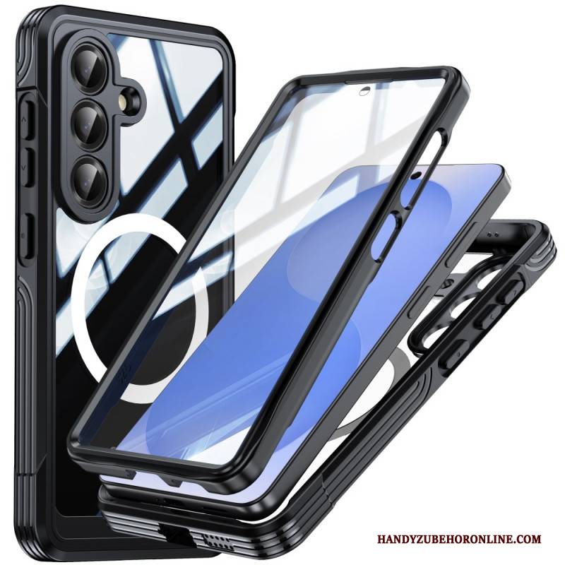 Hülle Samsung Galaxy S26 Magnetisch Mit Schutzfolie Aus Gehärtetem Glas