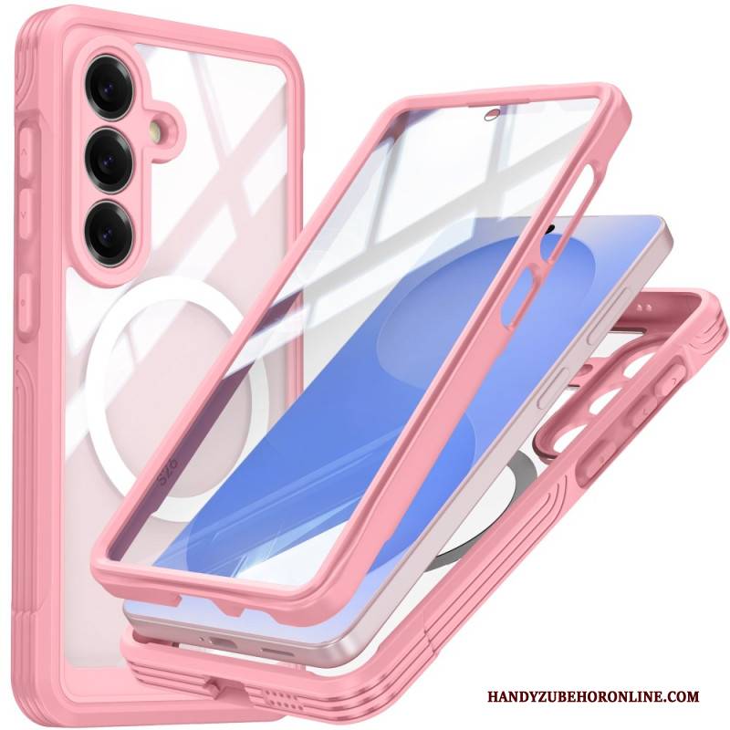 Hülle Samsung Galaxy S26 Magnetisch Mit Schutzfolie Aus Gehärtetem Glas