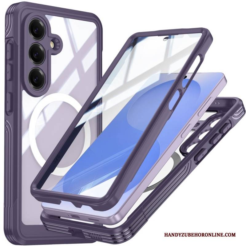 Hülle Samsung Galaxy S26 Magnetisch Mit Schutzfolie Aus Gehärtetem Glas