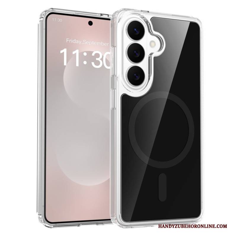 Hülle Samsung Galaxy S26 Magnetisch Mit Stoßfestem Gehärtetem Glas