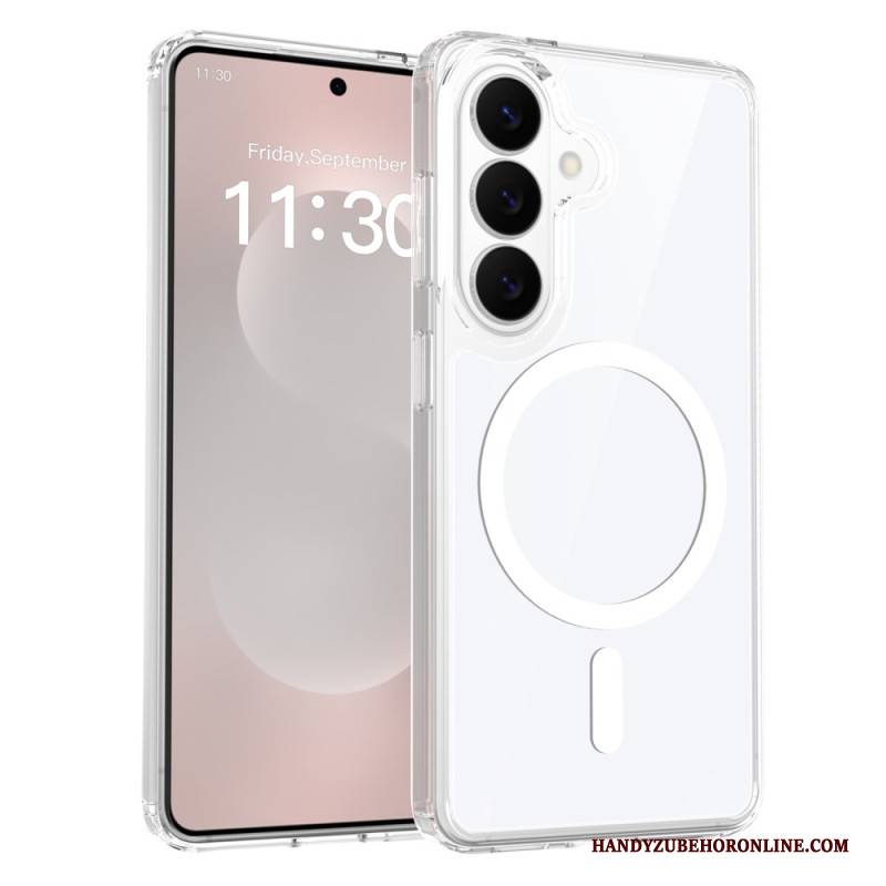 Hülle Samsung Galaxy S26 Magnetisch Mit Stoßfestem Gehärtetem Glas