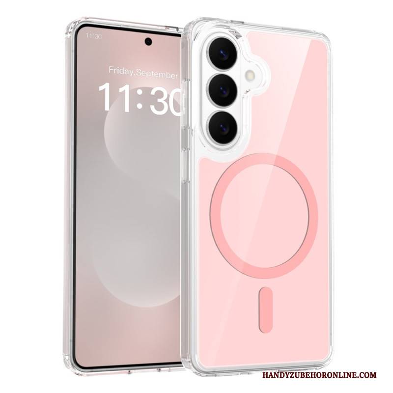 Hülle Samsung Galaxy S26 Magnetisch Mit Stoßfestem Gehärtetem Glas