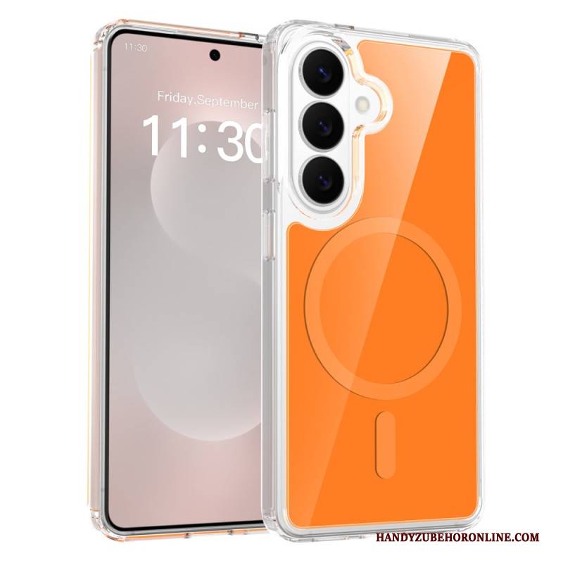 Hülle Samsung Galaxy S26 Magnetisch Mit Stoßfestem Gehärtetem Glas