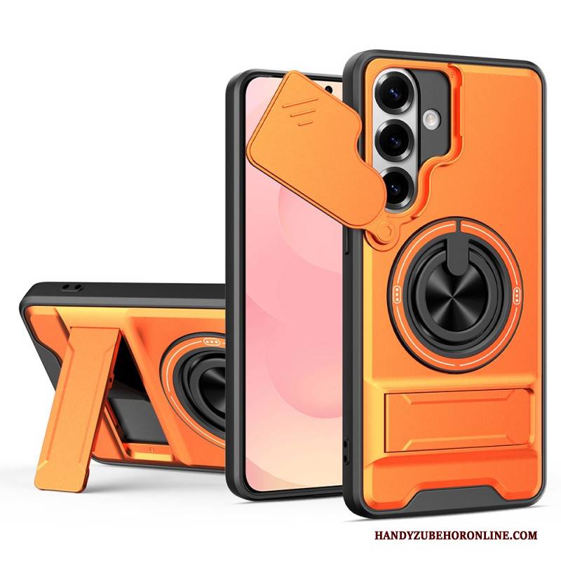 Hülle Samsung Galaxy S26 Magnetischer Faltbarer Ringhalter Und Kameraschutz