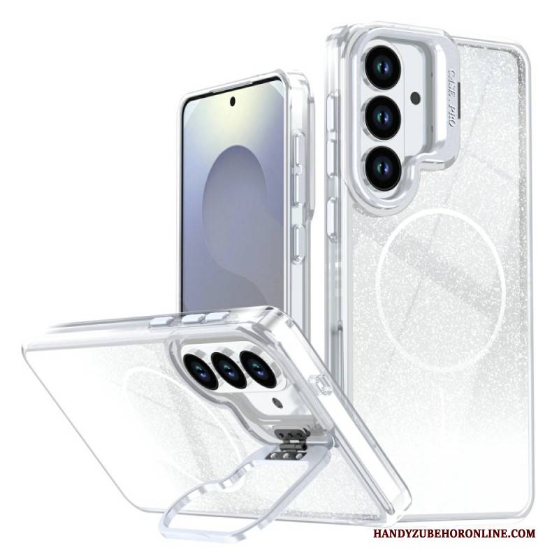 Hülle Samsung Galaxy S26 Plus Handyhülle Magnetischer Farbverlauf-glitzer Und Rückseite