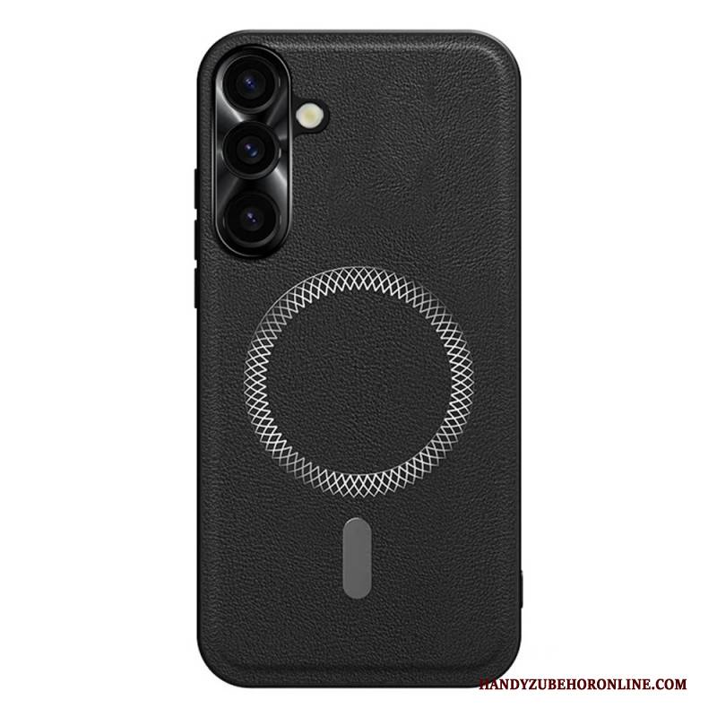 Hülle Samsung Galaxy S26 Plus Linsenrahmen In Lederoptik Und Metall