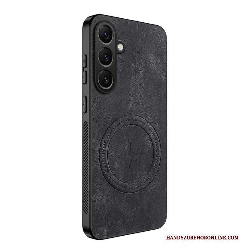 Hülle Samsung Galaxy S26 Plus Magnetische Lederoptik