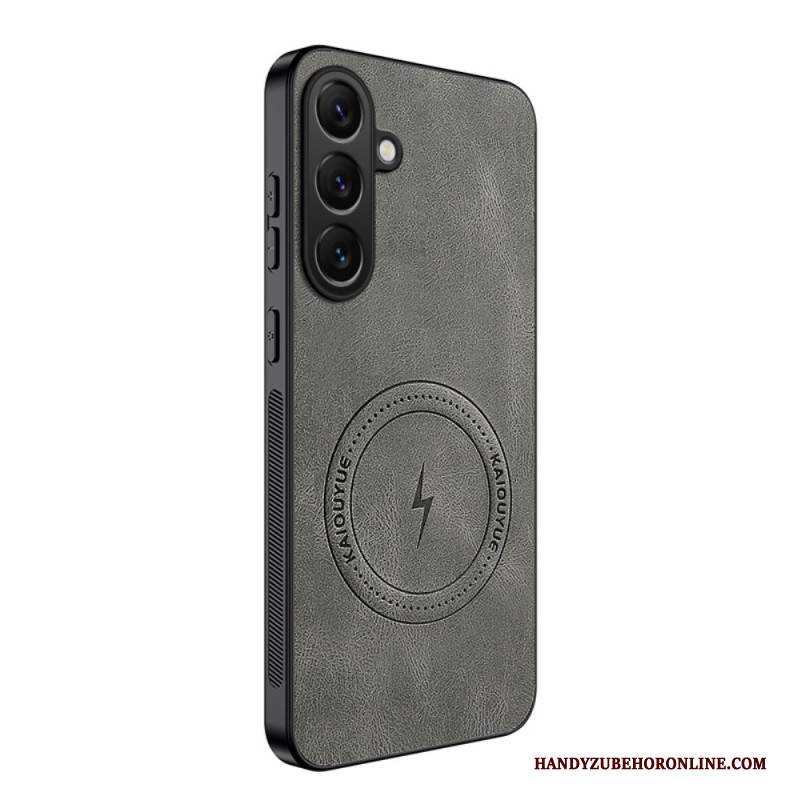 Hülle Samsung Galaxy S26 Plus Magnetische Lederoptik