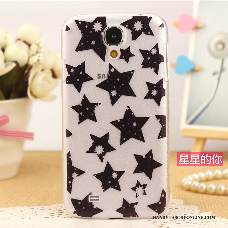 Hülle Samsung Galaxy S4 Leder Muster Handyhüllen, Case Samsung Galaxy S4 Schutz Rosa Neu