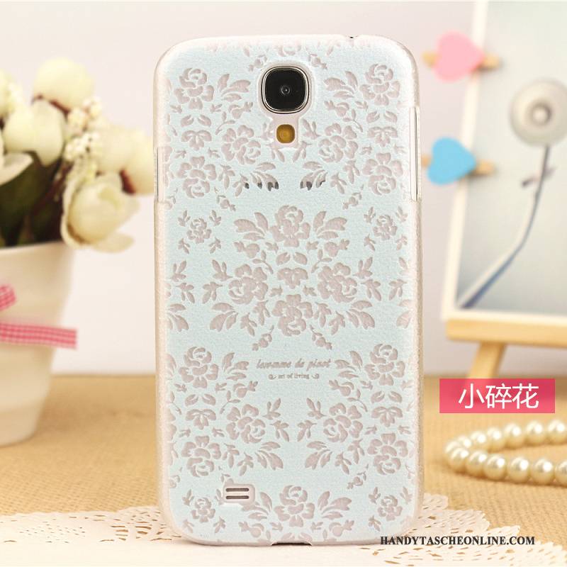 Hülle Samsung Galaxy S4 Leder Muster Handyhüllen, Case Samsung Galaxy S4 Schutz Rosa Neu