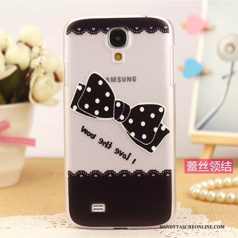 Hülle Samsung Galaxy S4 Leder Muster Handyhüllen, Case Samsung Galaxy S4 Schutz Rosa Neu