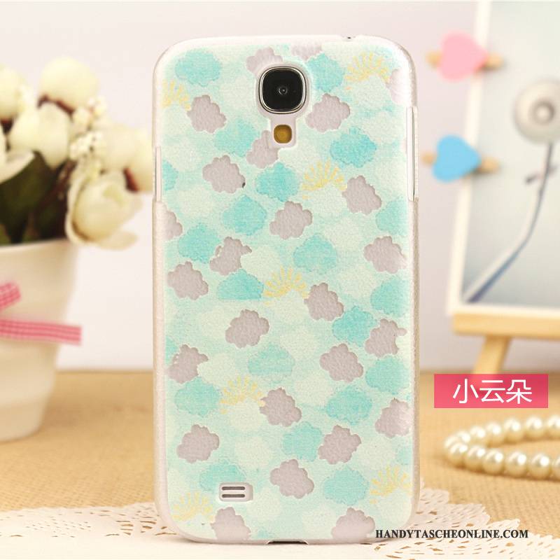 Hülle Samsung Galaxy S4 Leder Muster Handyhüllen, Case Samsung Galaxy S4 Schutz Rosa Neu