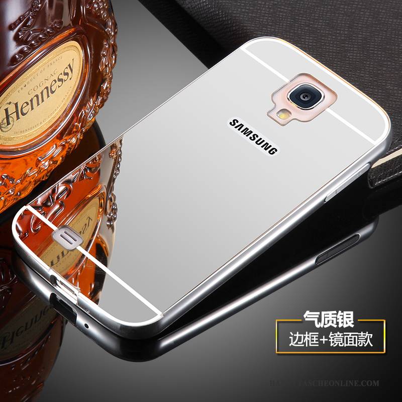 Hülle Samsung Galaxy S4 Metall Grenze Anti-sturz, Case Samsung Galaxy S4 Schutz Handyhüllen Rosa