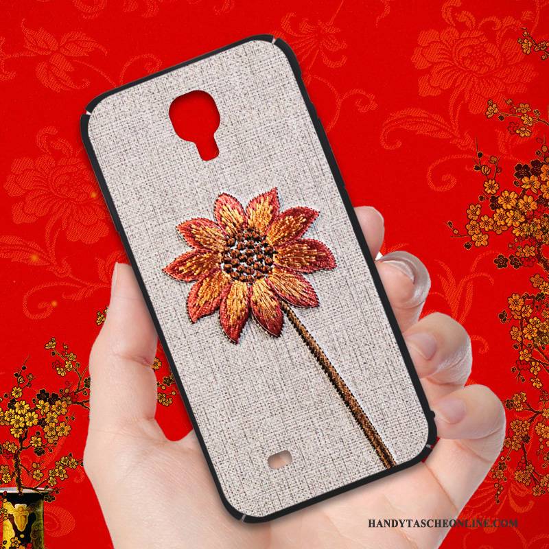 Hülle Samsung Galaxy S4 Taschen Persönlichkeit Trend, Case Samsung Galaxy S4 Schutz Handyhüllen Khaki