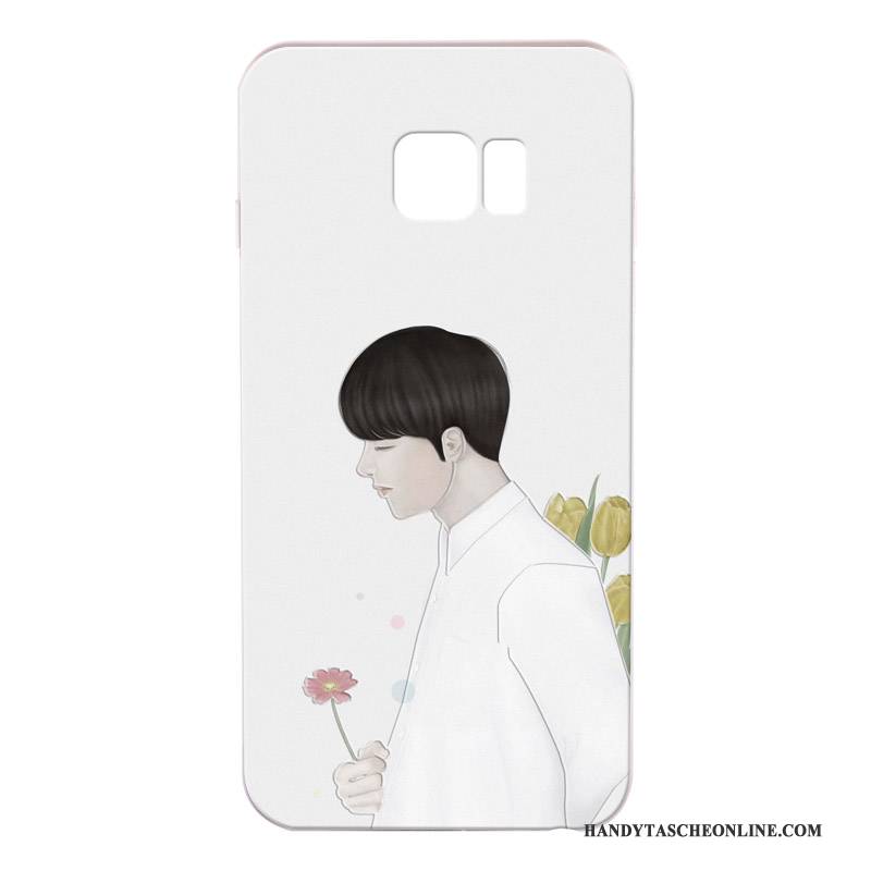 Hülle Samsung Galaxy S6 Edge + Prägung Handyhüllen Neu, Case Samsung Galaxy S6 Edge + Schutz Anti-sturz Schwer