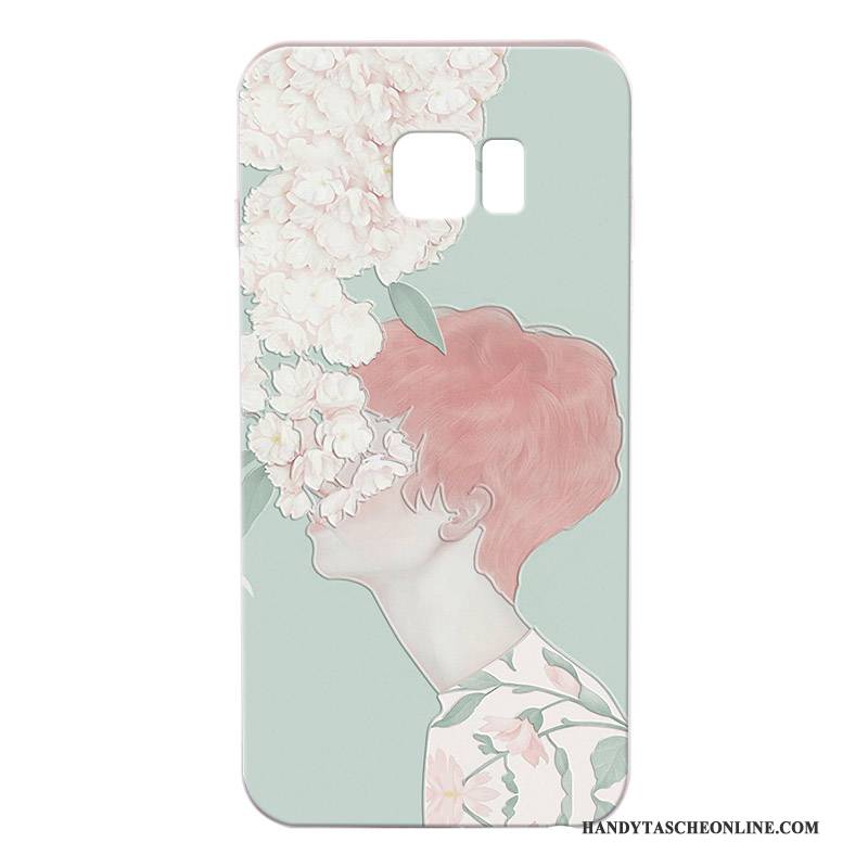 Hülle Samsung Galaxy S6 Edge + Prägung Handyhüllen Neu, Case Samsung Galaxy S6 Edge + Schutz Anti-sturz Schwer