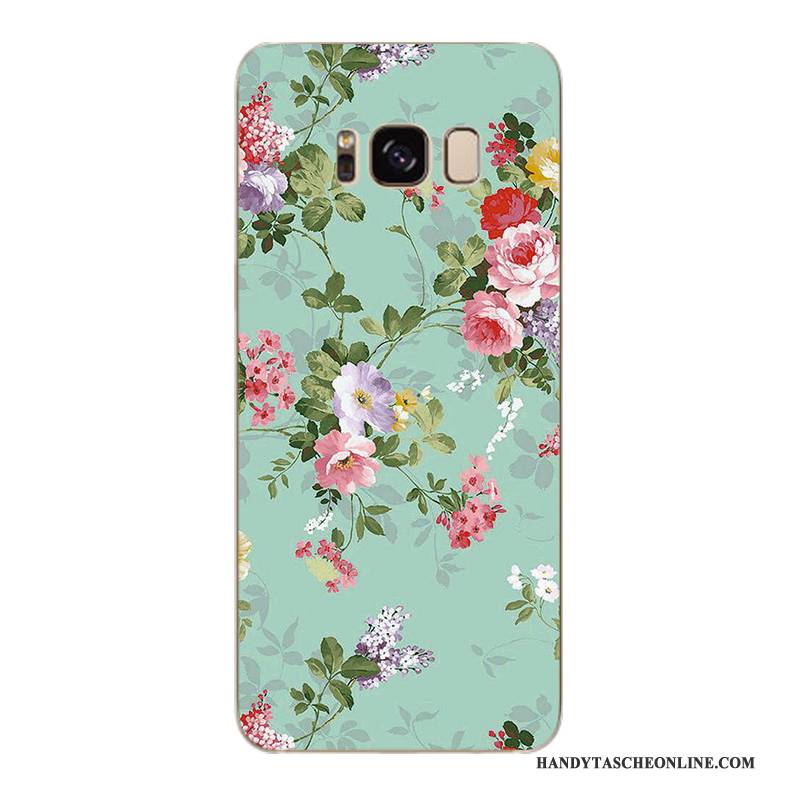 Hülle Samsung Galaxy S6 Edge + Weiche Handyhüllen Gelb, Case Samsung Galaxy S6 Edge + Schutz Blumen Trendmarke