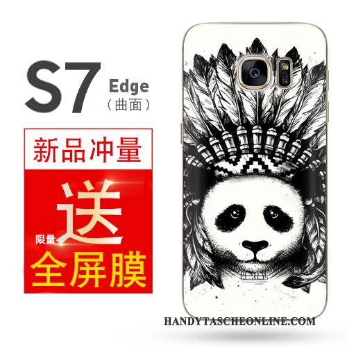 Hülle Samsung Galaxy S7 Edge Schutz Handyhüllen Persönlichkeit, Case Samsung Galaxy S7 Edge Prägung