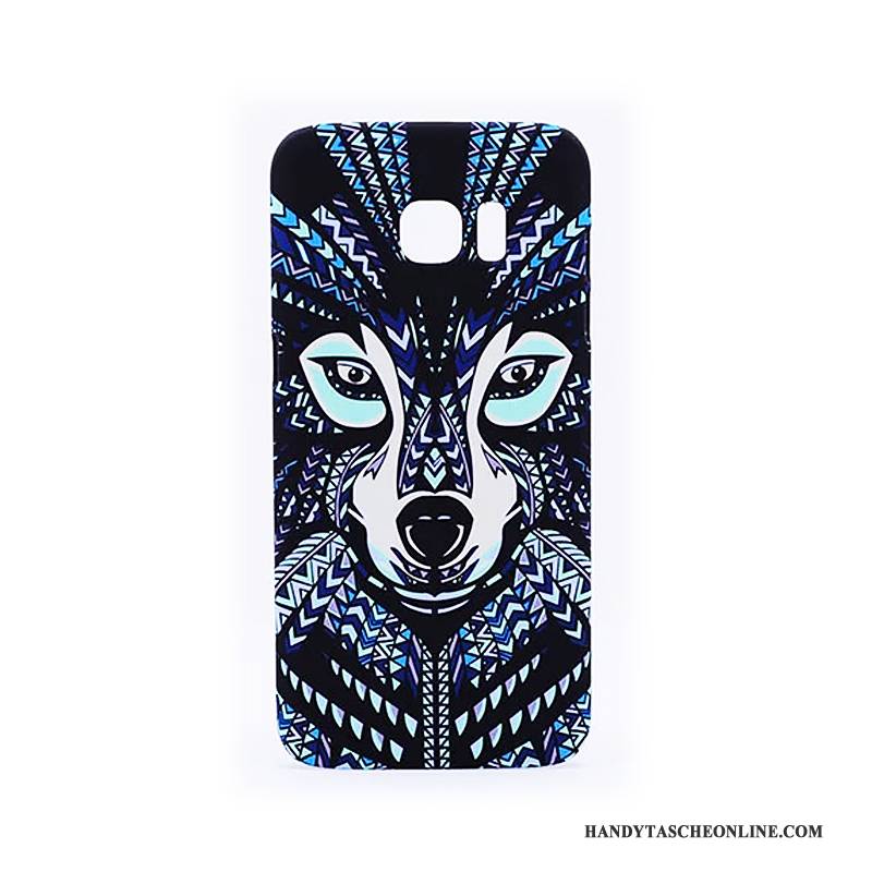 Hülle Samsung Galaxy S7 Edge Schutz Leuchtende Grün, Case Samsung Galaxy S7 Edge Weiche Tier Schwer