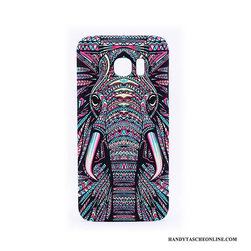 Hülle Samsung Galaxy S7 Edge Schutz Leuchtende Grün, Case Samsung Galaxy S7 Edge Weiche Tier Schwer