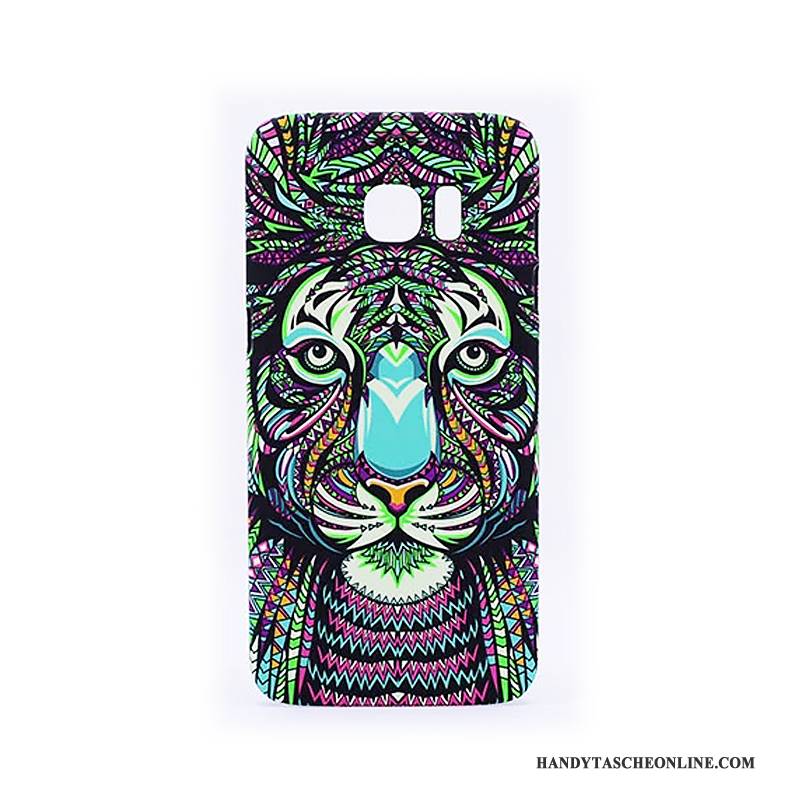Hülle Samsung Galaxy S7 Edge Schutz Leuchtende Grün, Case Samsung Galaxy S7 Edge Weiche Tier Schwer