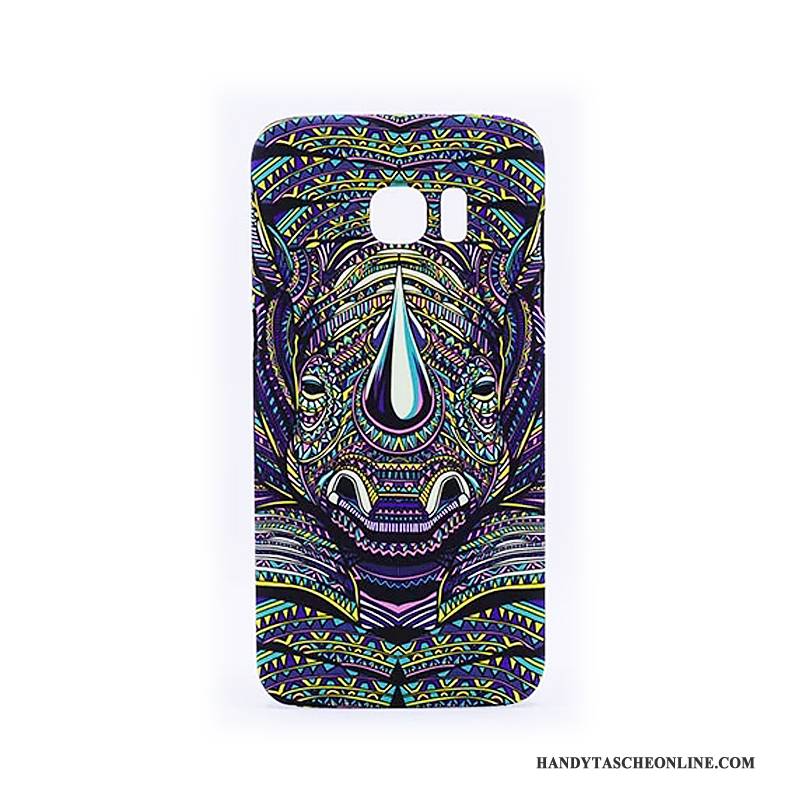 Hülle Samsung Galaxy S7 Edge Schutz Leuchtende Grün, Case Samsung Galaxy S7 Edge Weiche Tier Schwer