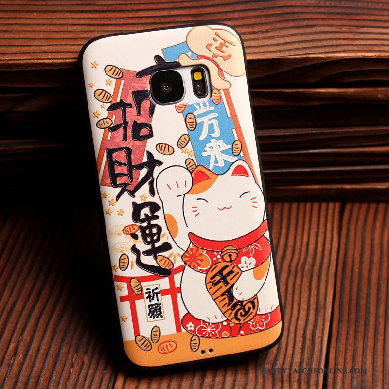 Hülle Samsung Galaxy S7 Edge Schutz Trend Anti-sturz, Case Samsung Galaxy S7 Edge Karikatur Handyhüllen
