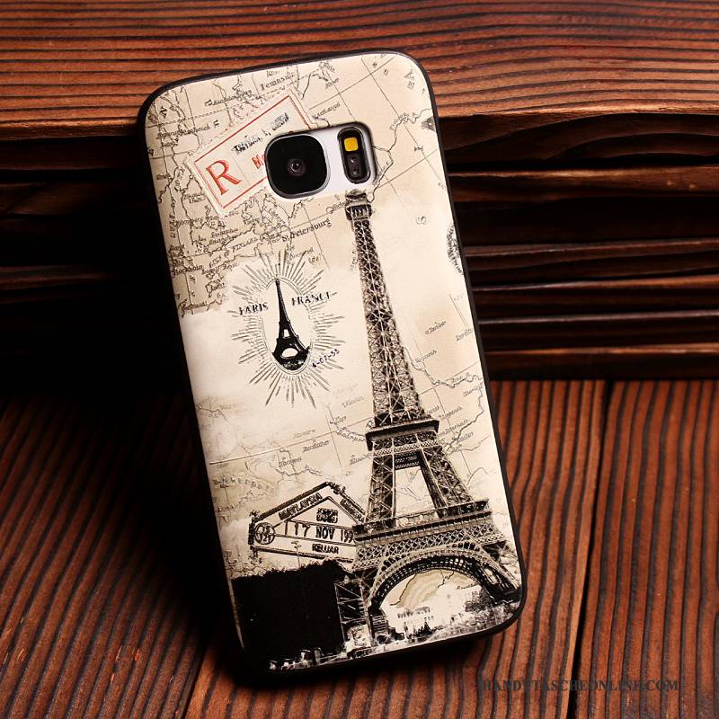 Hülle Samsung Galaxy S7 Edge Schutz Trend Anti-sturz, Case Samsung Galaxy S7 Edge Karikatur Handyhüllen