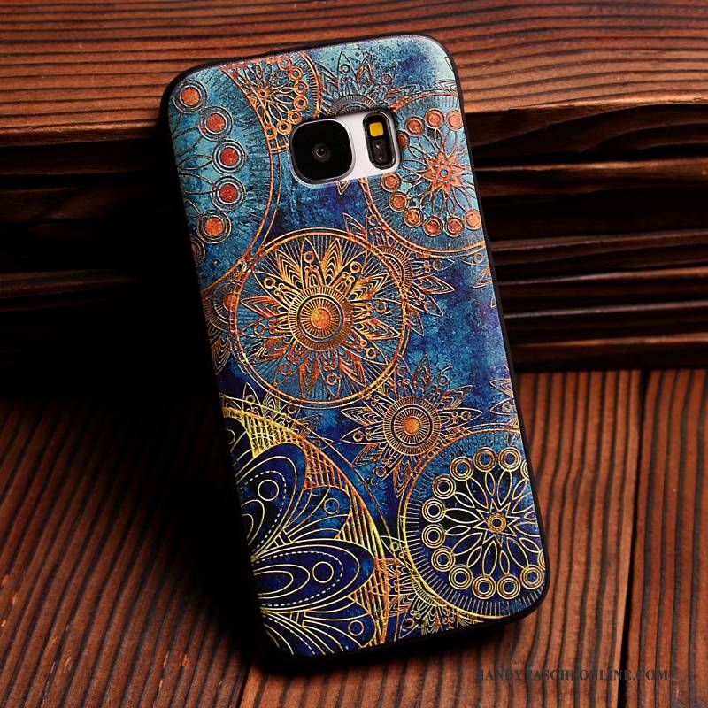 Hülle Samsung Galaxy S7 Edge Schutz Trend Anti-sturz, Case Samsung Galaxy S7 Edge Karikatur Handyhüllen