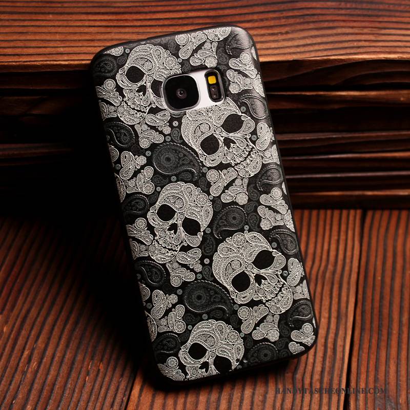 Hülle Samsung Galaxy S7 Edge Schutz Trend Anti-sturz, Case Samsung Galaxy S7 Edge Karikatur Handyhüllen