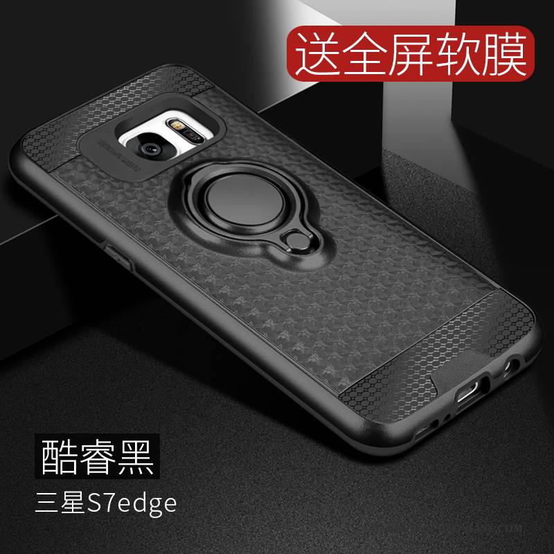 Hülle Samsung Galaxy S7 Edge Schutz Trend Handyhüllen, Case Samsung Galaxy S7 Edge Halterung Schwer Anti-sturz