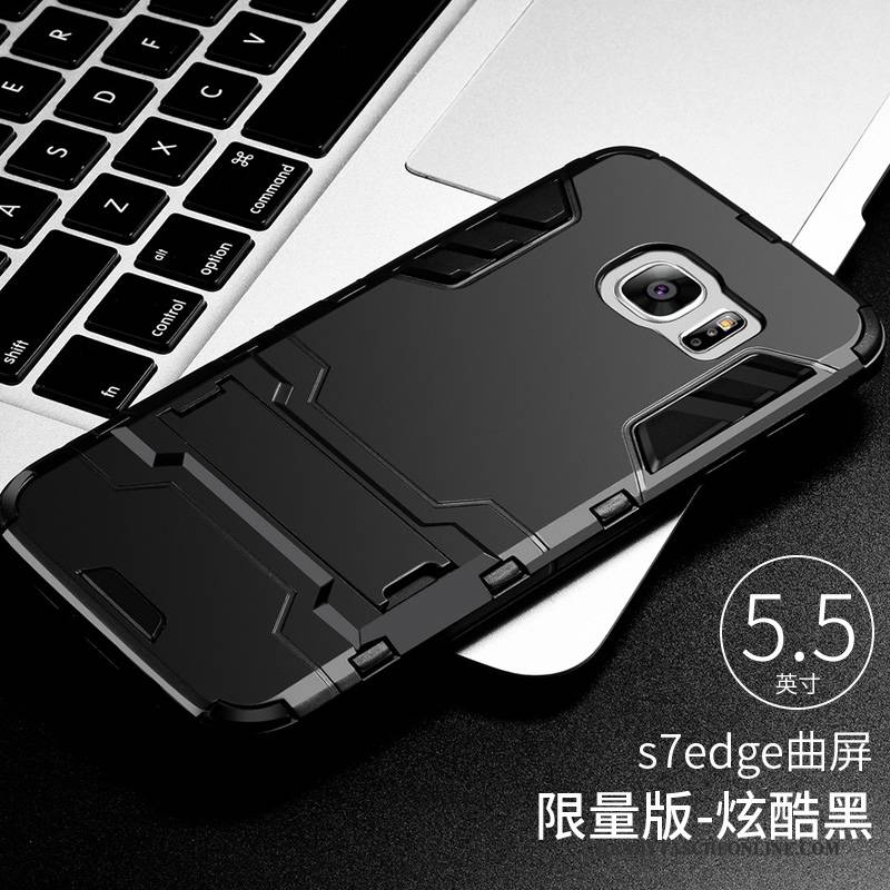 Hülle Samsung Galaxy S7 Edge Silikon Persönlichkeit Handyhüllen, Case Samsung Galaxy S7 Edge Taschen Anti-sturz Trend