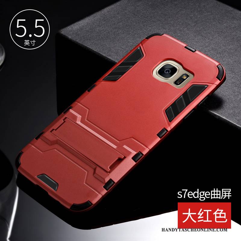 Hülle Samsung Galaxy S7 Edge Silikon Persönlichkeit Handyhüllen, Case Samsung Galaxy S7 Edge Taschen Anti-sturz Trend