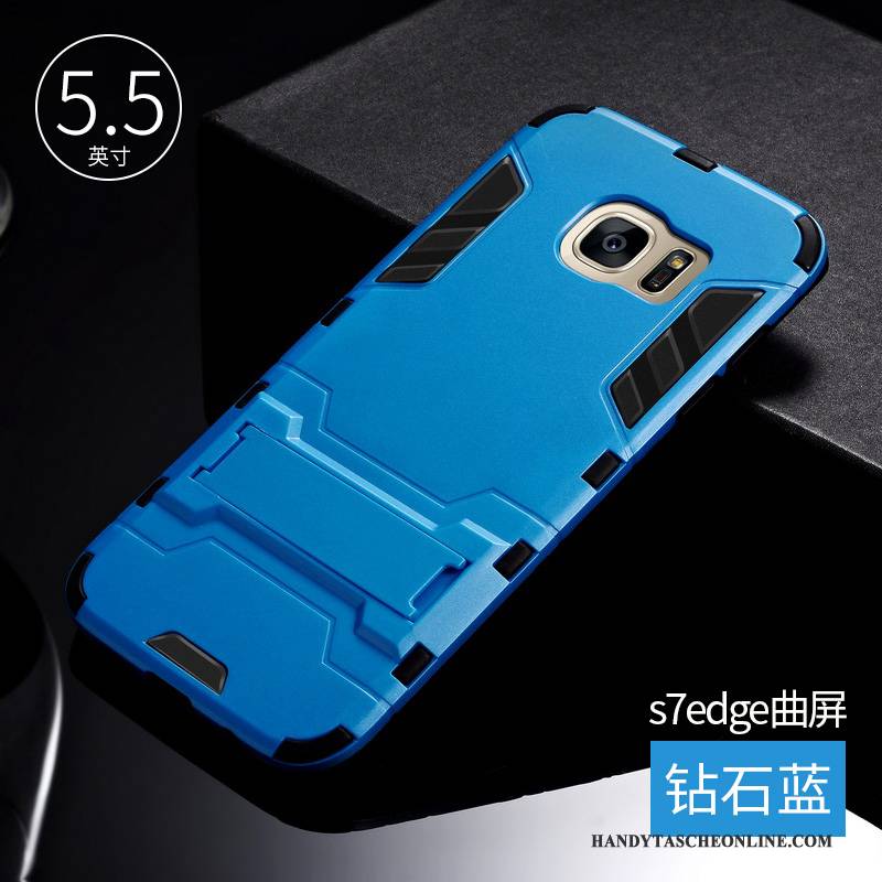 Hülle Samsung Galaxy S7 Edge Silikon Persönlichkeit Handyhüllen, Case Samsung Galaxy S7 Edge Taschen Anti-sturz Trend