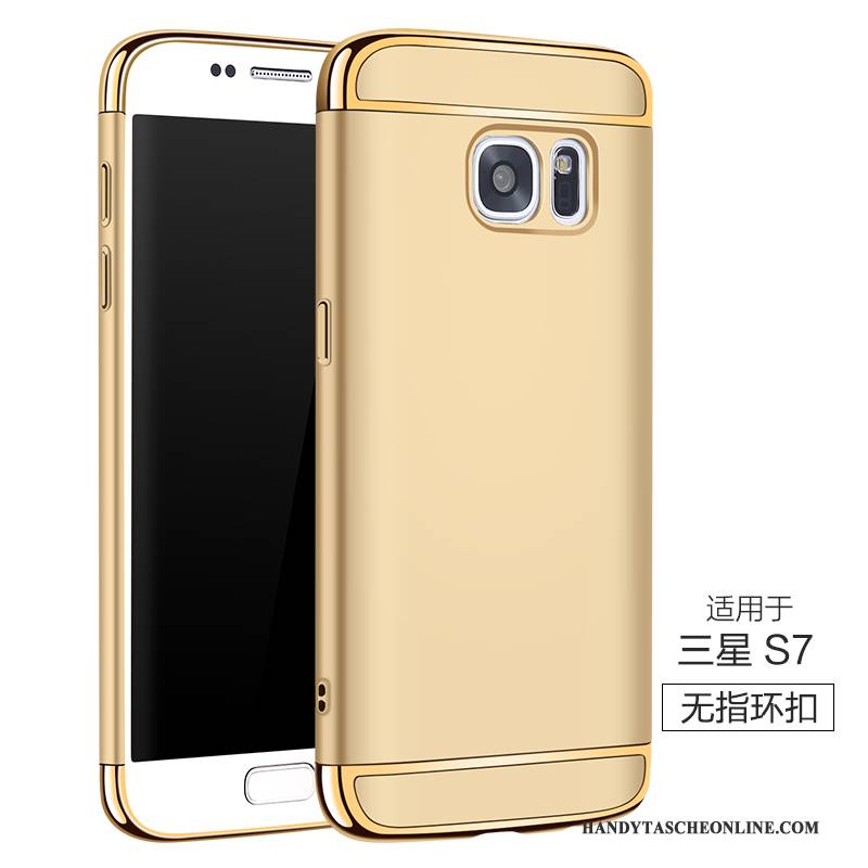 Hülle Samsung Galaxy S7 Kreativ Persönlichkeit Trend, Case Samsung Galaxy S7 Schutz Silber Schwer