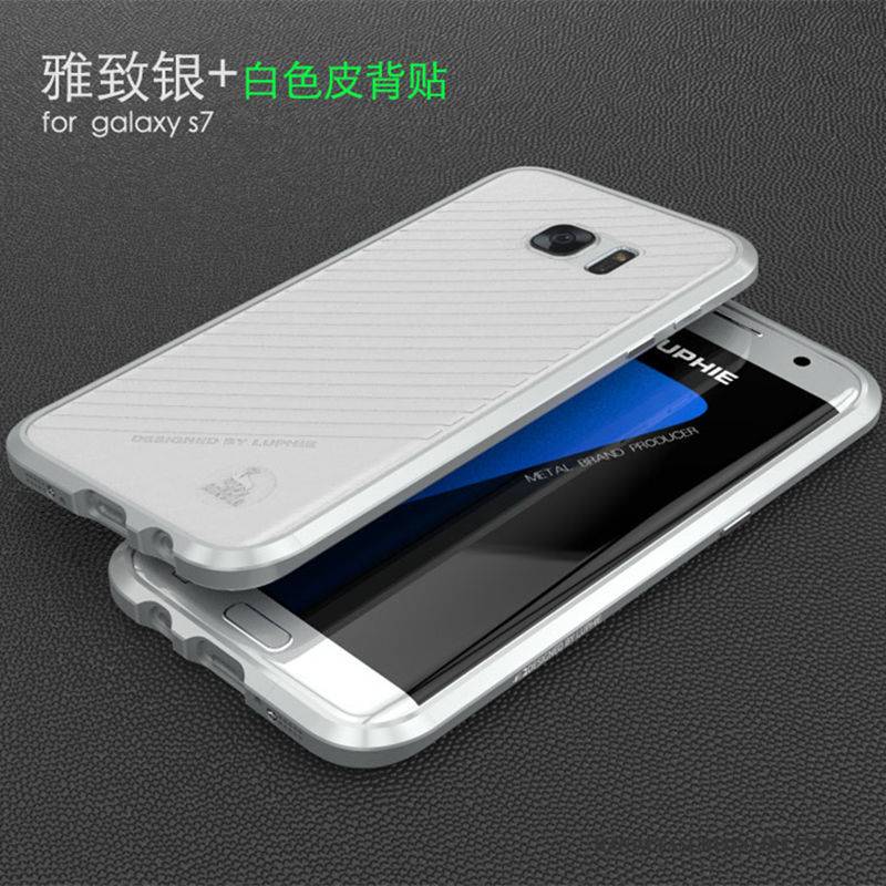Hülle Samsung Galaxy S7 Metall Handyhüllen Anti-sturz, Case Samsung Galaxy S7 Schutz Schlank Grenze