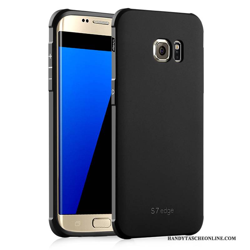 Hülle Samsung Galaxy S7 Weiche Grau Handyhüllen, Case Samsung Galaxy S7 Schutz Schlank Trend