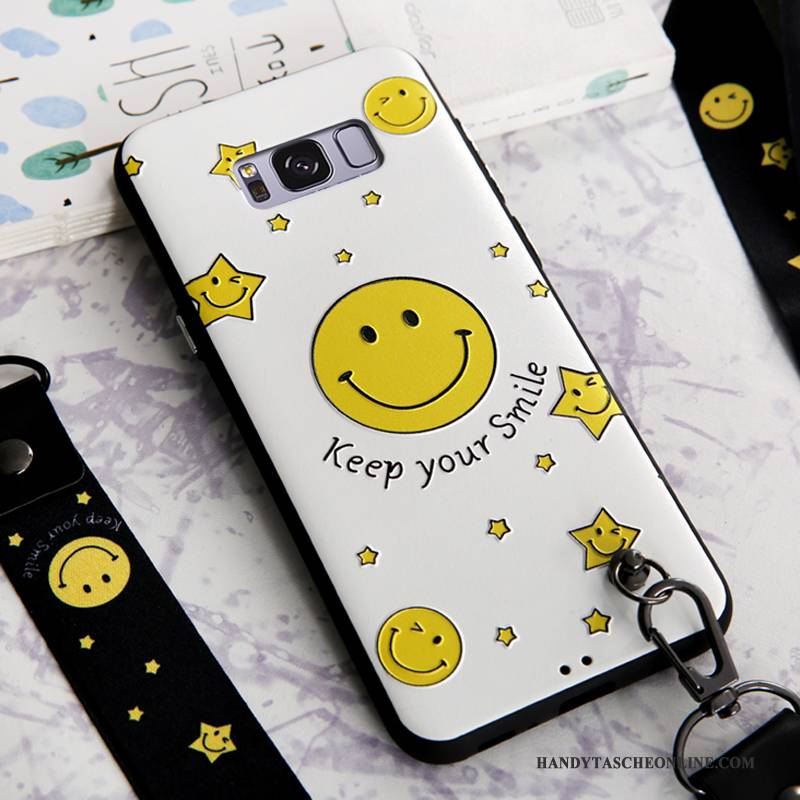 Hülle Samsung Galaxy S8+ Farbe Hängende Verzierungen Ring, Case Samsung Galaxy S8+ Halterung