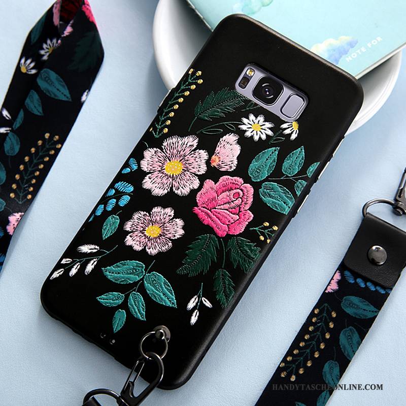 Hülle Samsung Galaxy S8+ Farbe Hängende Verzierungen Ring, Case Samsung Galaxy S8+ Halterung