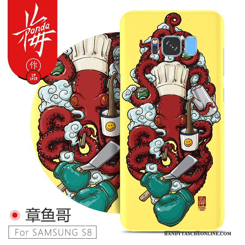 Hülle Samsung Galaxy S8+ Farbe Persönlichkeit Trend, Case Samsung Galaxy S8+ Kreativ Schwer Schlank