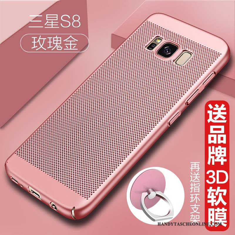 Hülle Samsung Galaxy S8 Kreativ Rosa Handyhüllen, Case Samsung Galaxy S8 Schutz Persönlichkeit Anti-sturz