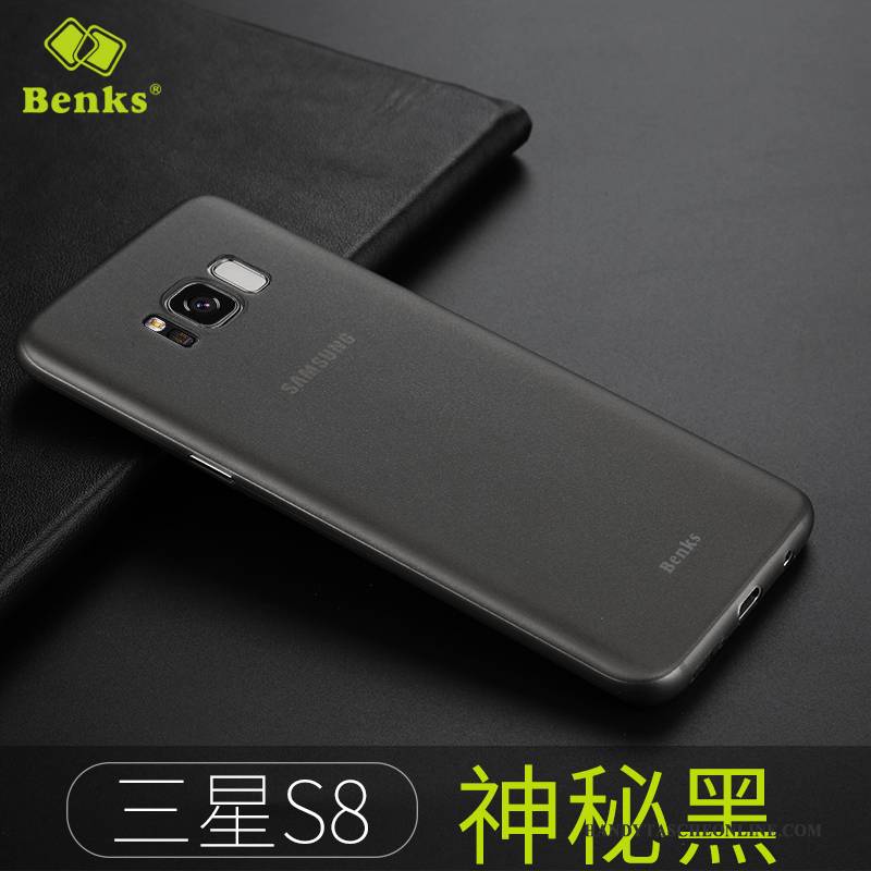 Hülle Samsung Galaxy S8 Schutz Anti-sturz Schlank, Case Samsung Galaxy S8 Handyhüllen Schwarz
